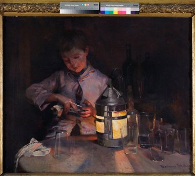 Lantern Light by Marianne Stokes